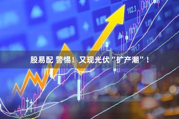 股易配 警惕！又现光伏“扩产潮”！